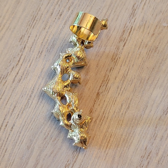 🔥LAST ONE🔥 Multicolor Jeweled Climbing Ear Cuff, unisex - Picture 5 of 9